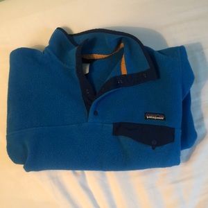 Blue Patagonia Synchilla Jacket